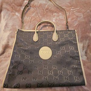 ***NEW***GUCCI Off The Grid Tote Bag (Gray)